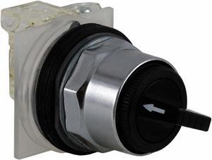 SCHNEIDER ELECTRIC 9001KS42BH1 Non-Illum Selectr Swtch,30mm,3 Pos,E Lvr