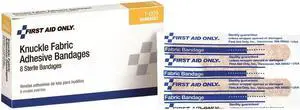 First Aid Only 1-009-01 Fabric Knuckle Bandages, 8 Per Box