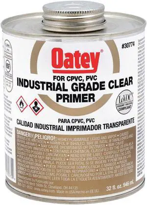 OATEY 30774 Industrial Clear Primer,32 oz.