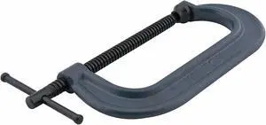 C-Clamp, Regular Duty, 8 In, 3-7/16 Deep