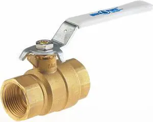 MILWAUKEE VALVE UPBA475B 1/2 1/2" FNPT Brass Ball Valve Inline