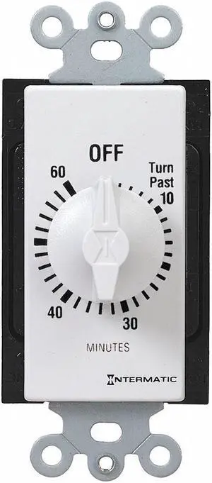 Intermatic Timer,Spring Wound,60 Min  FD460MW
