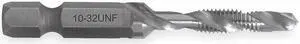 Greenlee DTAP10-32 Combination Drill and Tap Bit, 10-32NF