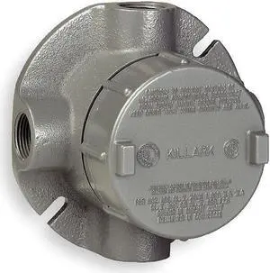 HUBBELL KILLARK GECXTF-2 Conduit Outlet Body,Aluminum,XTF