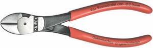 KNIPEX 74 01 180 SBA High Leverage Diagonal Cutters,7-1/4 In.