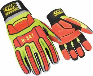 RINGERS GLOVES 347-09 Mechanics Gloves, Cut Level A1 ,M 1 PR