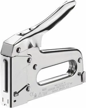 ARROW T50 Staple Gun,Flat Crown,Use T50 Staples