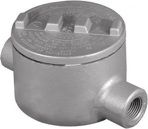 APPLETON ELECTRIC GRC75 Conduit Outlet Body,Iron,C,3/4 In.