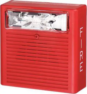 Horn Strobe,Red,0.480A,Wall Mnt,75 CP EATON CN125716