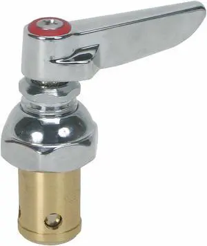 T&s Brass Eterna Spindle Assembly Hot 3-1/8" x 2-1/4" Chrome  Brass 2714-40