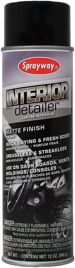 SPRAYWAY SW780 Interior Detailer,Net 12 Oz.