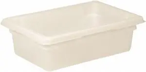 Food/tote Boxes, 3.5gal, 18w X 12d X 6h, White