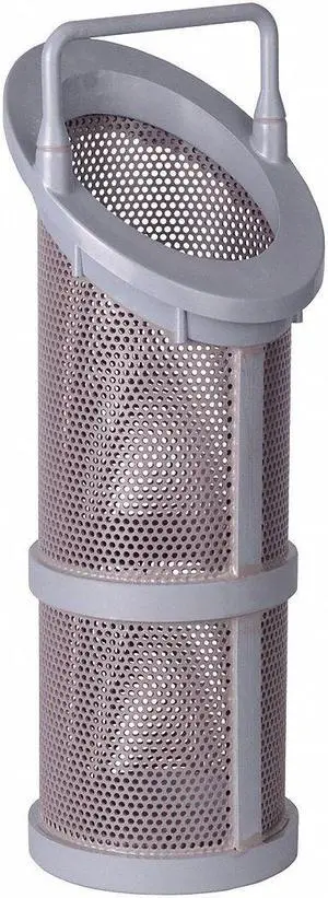 HAYWARD FLOW CONTROL BS11001/8 Replacement Basket, PVC, Fits 1/2"-1" SB/DB,