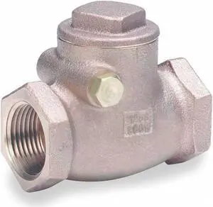 MILWAUKEE VALVE 509 3/4 3/4" FNPT Bronze Swing Check Valve