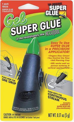 Super Glue Instant Adhesive 5g Clear   For Well-Ventilated Area 19026