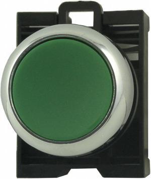 EATON M22M-D-G Push Button operator, 22 mm, Green