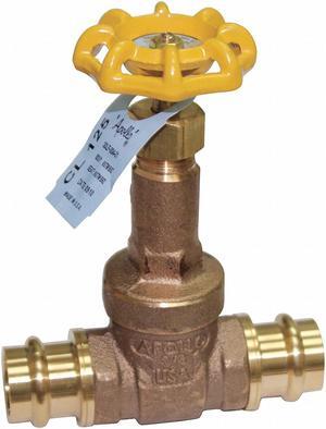APOLLO VALVES 30LF00401PR Gate Valve,3/4 In.,Low Lead Bronze