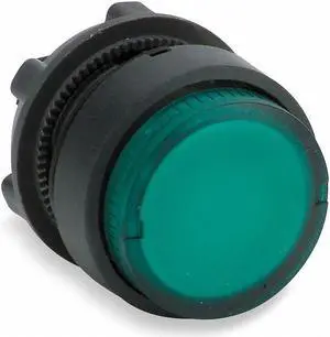 SCHNEIDER ELECTRIC ZB5AW133 Illuminated Push Button Operator, 22 mm, Green