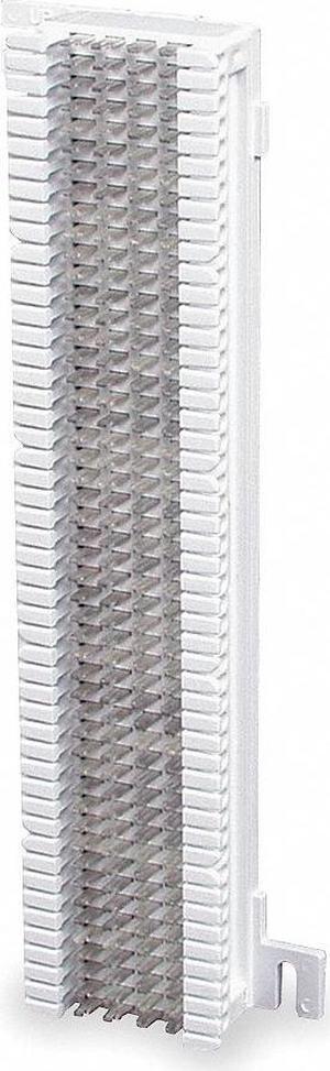 HUBBELL PREMISE WIRING HPW66M150C5 Wiring Block,50-Pair,4 x 50 Block Size