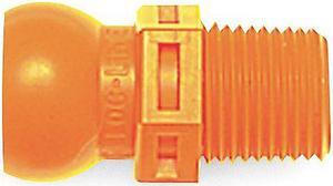 LOC-LINE 51804 Connector,3/8 In,Pk4