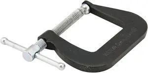 WILTON 53 C-Clamp, 1-1/2", Steel, Light Duty, 850 lb.