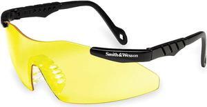 SMITH & WESSON 19826 Magnum 3G, Safety Glasses Anti-Scratch, Amber Lens,