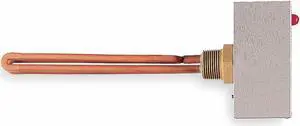 VULCAN WTP906A Immersion Heater,13-1/8 In. L