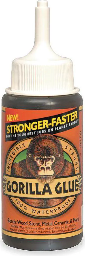 GORILLA GLUE 5000413 Instant Adhesive, Clear, 24 hr Full Cure, 0.1 oz, Tube