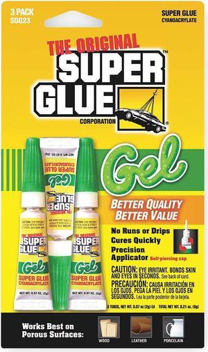SUPER GLUE SGG23-48 Spray Adhesive, Original Gel Series, Clear, 12 fl oz,