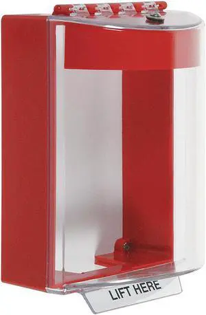 SAFETY TECHNOLOGY INTERNATIONAL STI-13210NR Universal Stopper Cover,Surface,4inD