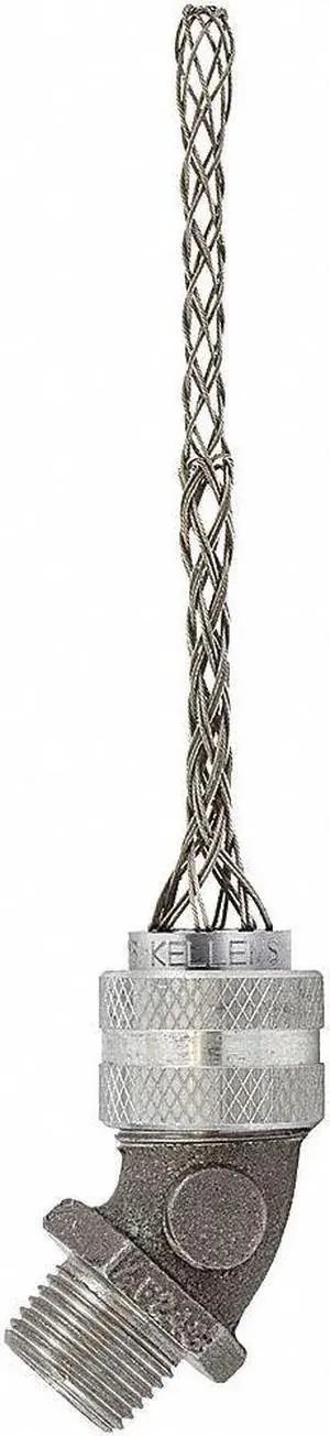HUBBELL WIRING DEVICE-KELLEMS 074011049 Strain Relief Cord Grip,45,Liquid Tight