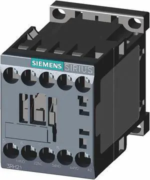 SIEMENS 3RH21311AK60 IEC Control Relay,3NO/1NC,120VAC,10A