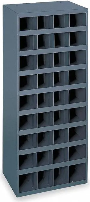 DURHAM MFG 358-95 Prime Cold Rolled Steel Pigeonhole Bin Unit , 12 in D x 42 in