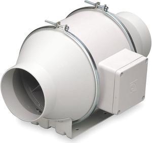 Mixed Flow Duct Fan, 9-1/4 In. L, Ball