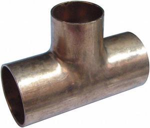 STREAMLINE W 40107 2" x 2" x 1/2" NOM C Copper Reducing Tee
