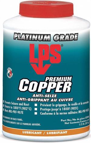 LPS 02908 Copper Anti-Seize,Jar,8 oz. Net Weight