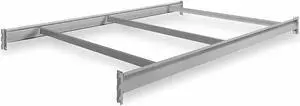 TENNSCO BPB-72-48 Shelf, 48 in D, 72 in W, Industrial Gray