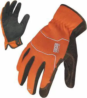 IRONCLAD EXO-HSO-05-XL XL Orange Pull On Cuff Mechanics Gloves