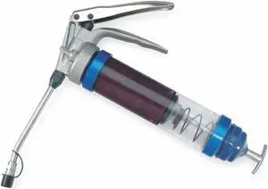 LINCOLN INDUSTRIAL 1134CLR Grease Gun,Pistol Grip Handle,7500 psi