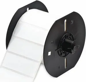 BRADY B33-18-423 Label Roll, White, Labels/Roll: 1500