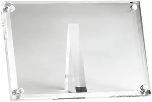 TABLECRAFT A362 Card Holder, Rectangle, 4x1-1/4x2-1/2