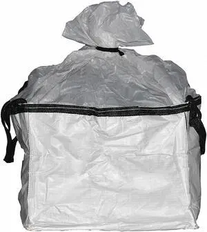 Shoptough 48 cu. ft. Polypropylene Bulk Bag with 2500 lb. Load Capacity, White