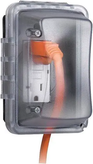TAYMAC MM410C While In Use Weatherproof Cover, 1 Gang, 5-1/2 in H, 3-3/4 in W,