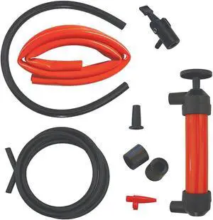 FUNNEL KING 32467 Pump, PVC, Red, Flow Capacity 0.1L