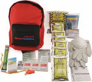 READY AMERICA 70180 Survival Kit, Fabric 35 Components, 1 People Served