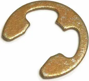 ROTOR CLIP SE-137ST ZD External-E E-Clip, Steel, Zinc Yellow Finish, 25 PK