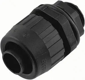 Hubbell Wiring Device-Kellems Liquid Tight Conduit Fitting,1",Straight  P100NBKA