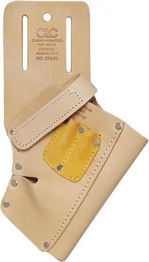 Clc Tan Cordless Drill Holster, Leather Tan  Leather  DRL91