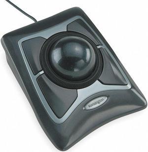 Kensington Corded Trackball Mouse, Optical, Black, USB/PS2 Black  K64325