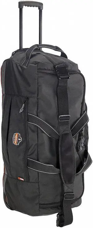 ERGODYNE GB5120 Duffel Bag, Black, Polyester, 5 Pockets
